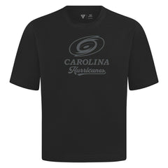 NHL Black Carolina Hurricanes Levelwear Shadow Surge Luxe Signature Knit T-Shirt