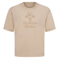 NHL Khaki Florida Panthers Levelwear Shadow Surge Luxe Signature Knit T-Shirt