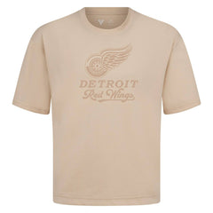 NHL Khaki Detroit Red Wings Levelwear Shadow Surge Luxe Signature Knit T-Shirt