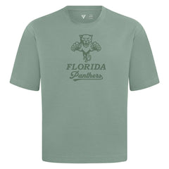 NHL Green Florida Panthers Levelwear Shadow Surge Luxe Signature Knit T-Shirt