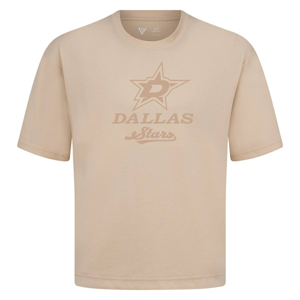 NHL Khaki Dallas Stars Levelwear Shadow Surge Luxe Signature Knit T-Shirt