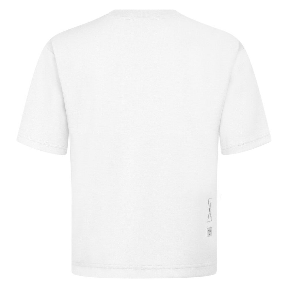 NHL White Vancouver Canucks Levelwear Shadow Surge Luxe Signature Knit T-Shirt