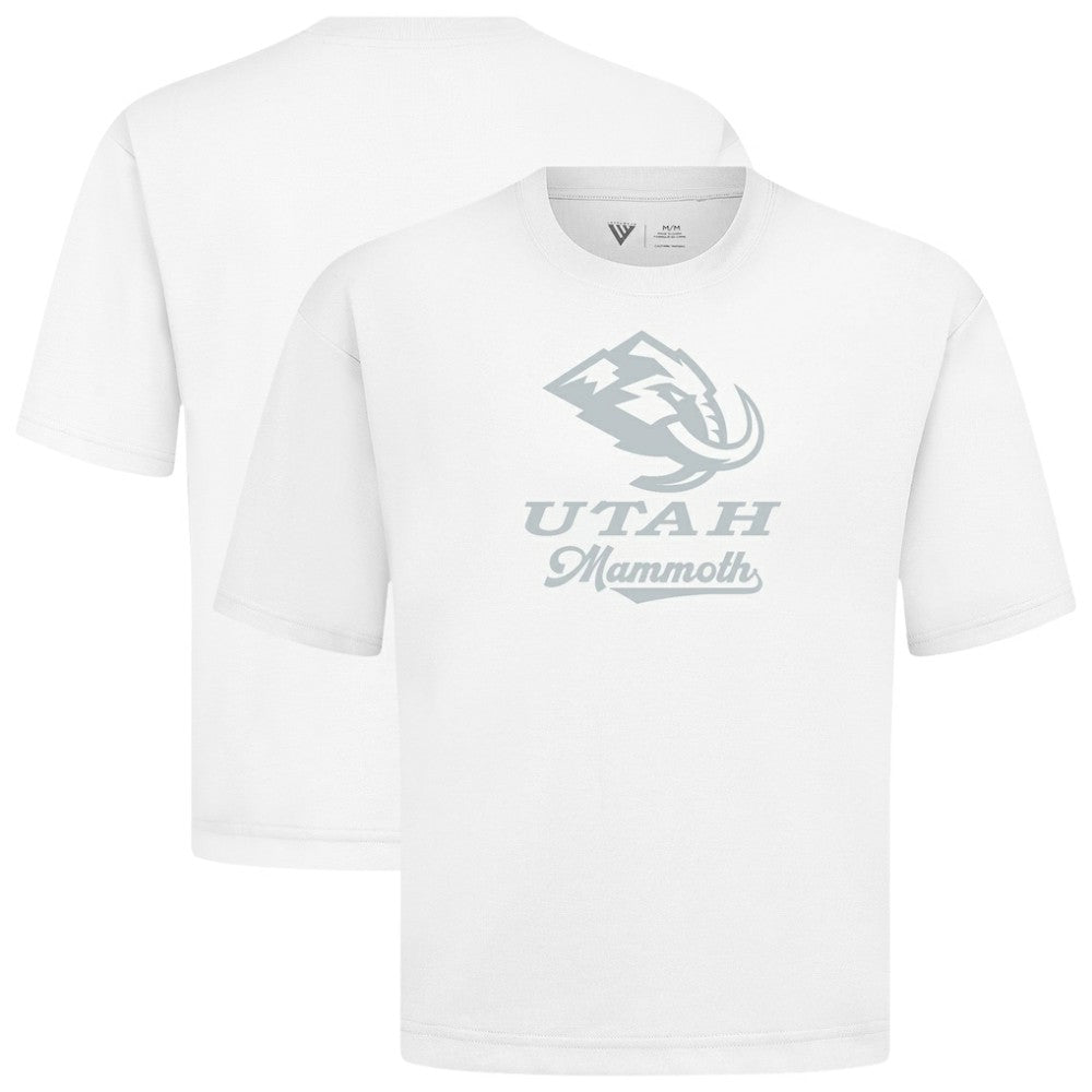 NHL White Utah Mammoth Levelwear Shadow Surge Luxe Signature Knit T-Shirt