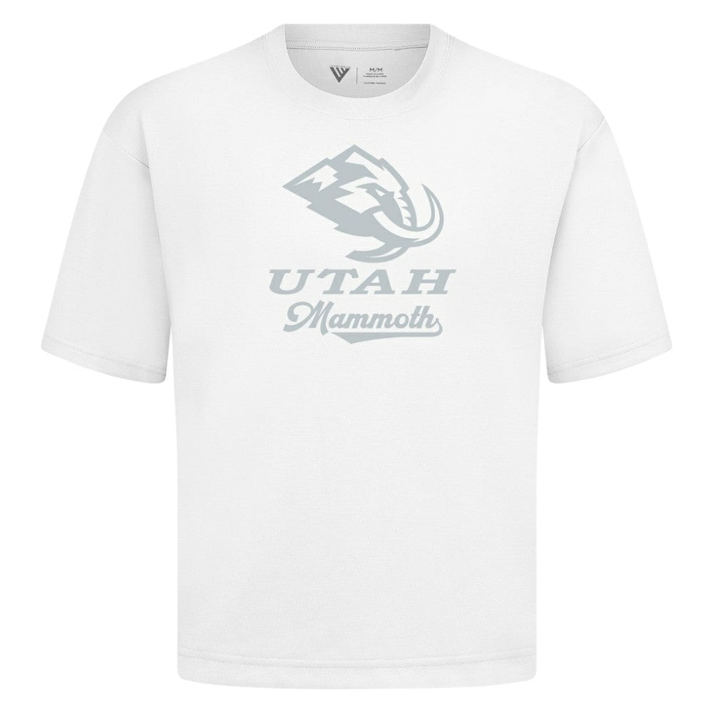 NHL White Utah Mammoth Levelwear Shadow Surge Luxe Signature Knit T-Shirt