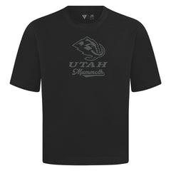 NHL Black Utah Mammoth Levelwear Shadow Surge Luxe Signature Knit T-Shirt