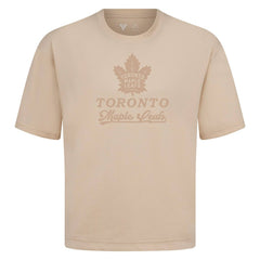 NHL Khaki Toronto Maple Leafs Levelwear Shadow Surge Luxe Signature Knit T-Shirt