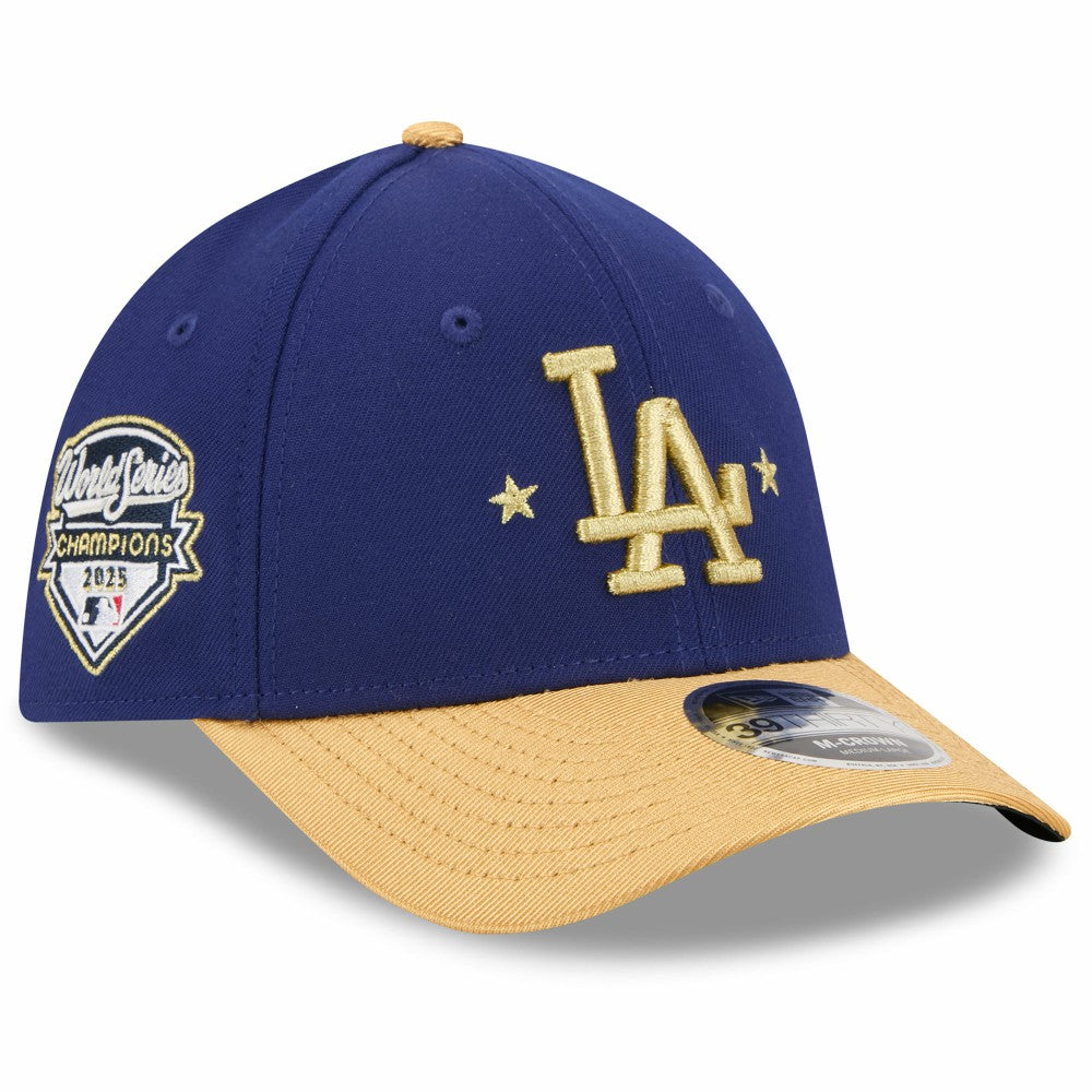 MLB Los Angeles Dodgers New Era 2026 Gold Collection M-Crown 39THIRTY Flex Hat