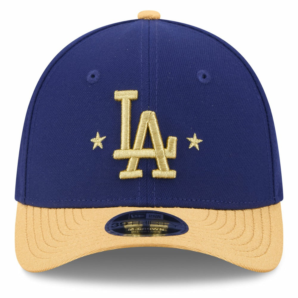 MLB Los Angeles Dodgers New Era 2026 Gold Collection M-Crown 39THIRTY Flex Hat