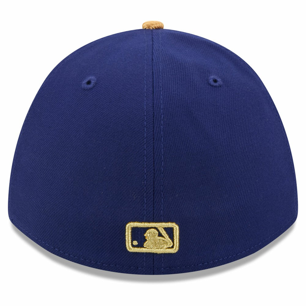 MLB Los Angeles Dodgers New Era 2026 Gold Collection M-Crown 39THIRTY Flex Hat