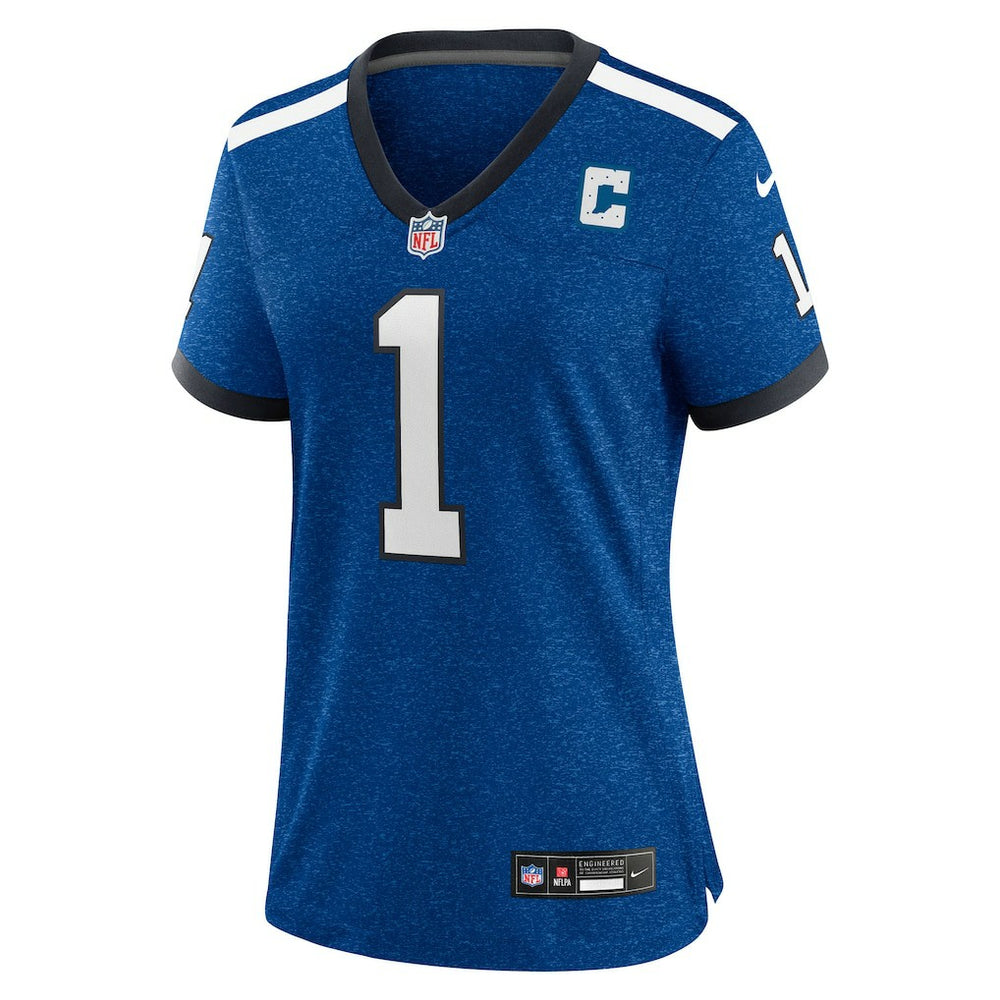 Ahmad Sauce Gardner  Women's Alternate 2 Indiana Nights Game Jersey - Indianapolis Colts