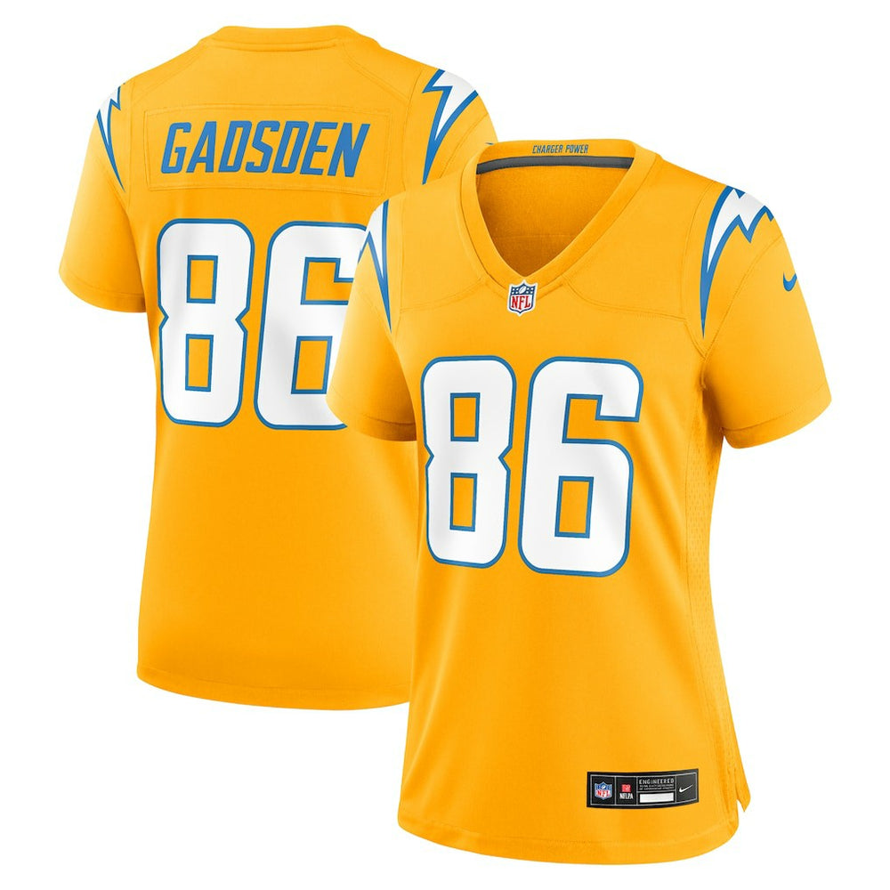 Oronde Gadsden  Women's Alternate Charger Power Game Jersey - Los Angeles Chargers