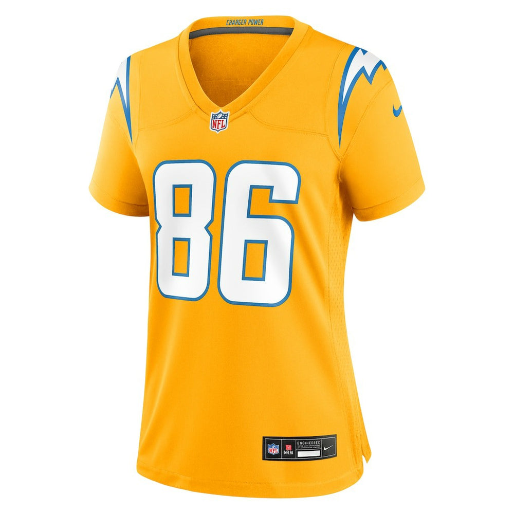 Oronde Gadsden  Women's Alternate Charger Power Game Jersey - Los Angeles Chargers