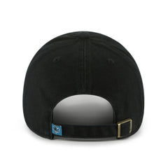 NHL Black San Jose Sharks '47 Logo Clean Up Adjustable Hat