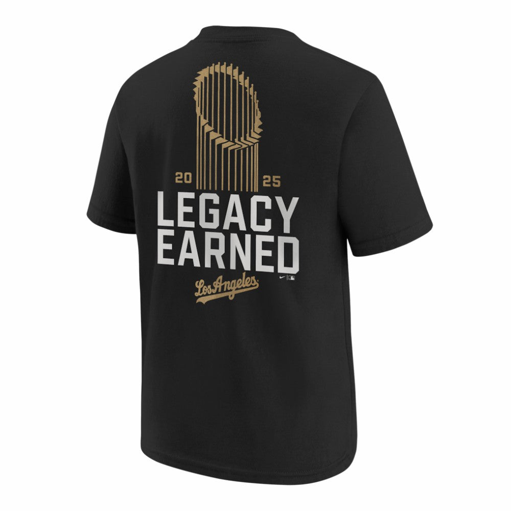 MLB Los Angeles Dodgers Nike Youth 2026 Gold Collection Legacy Earned T-Shirt