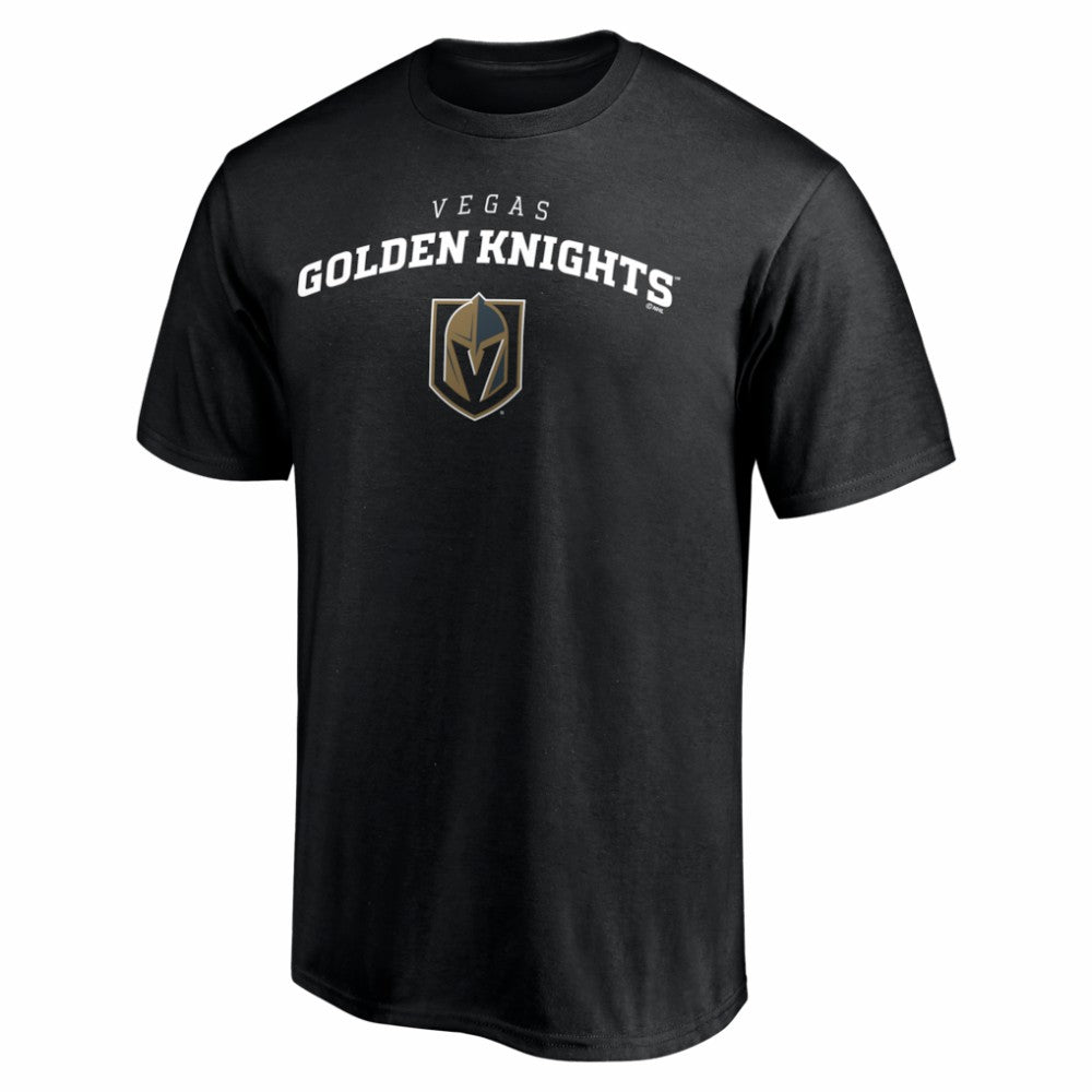 NHL Black Vegas Golden Knights Team Lockup T-Shirt