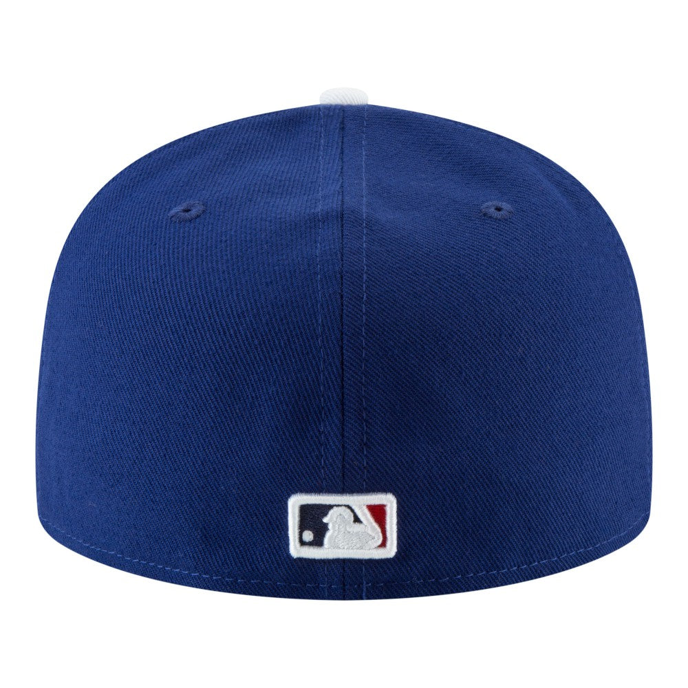 MLB Los Angeles Dodgers New Era Back-to-Back Champions Diamond Side Patch 59FIFTY Fitted Hat