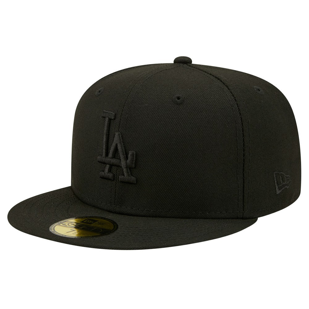 MLB Los Angeles Dodgers New Era 2024/25 Back to Back Champions Circle Side Patch Fitted 59FIFTY Hat