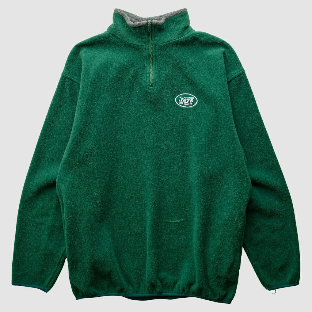 Majestic 2000s 1/4 Zip Sweatshirt - New York Jets