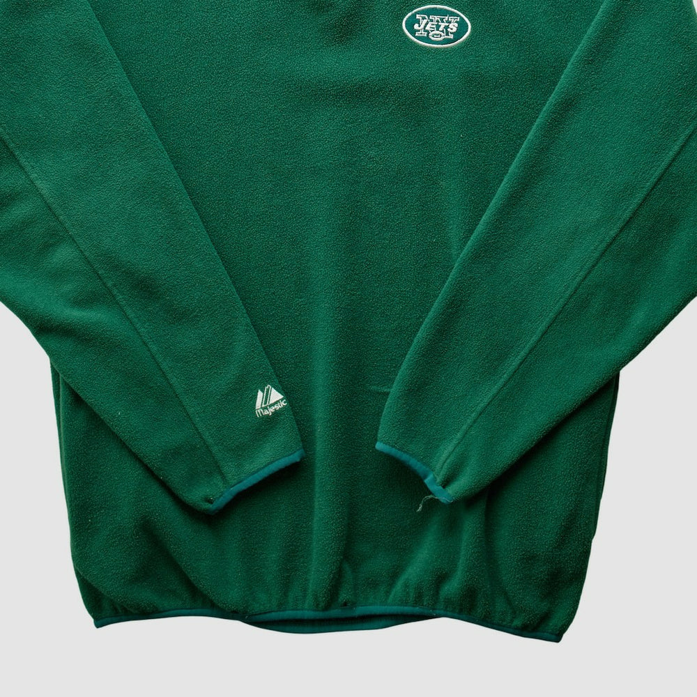 Majestic 2000s 1/4 Zip Sweatshirt - New York Jets