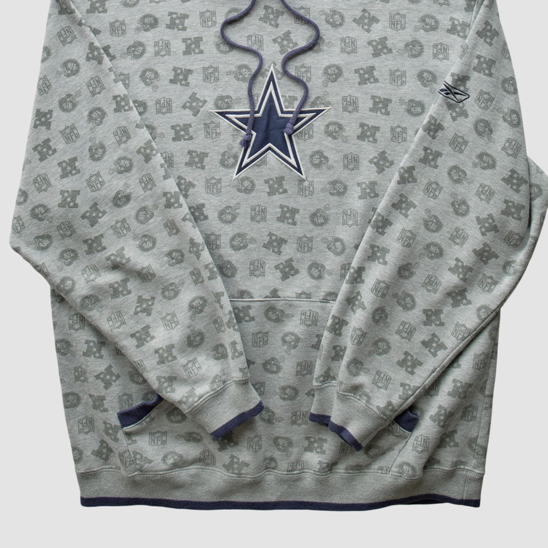 Reebok 2010s Hooded Pullover Sweatshirt - Denver Broncos