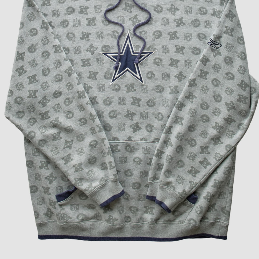 Reebok 2010s Hooded Pullover Sweatshirt - Denver Broncos