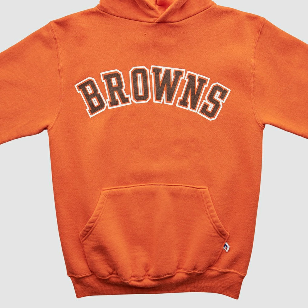 Russell 90s Hooded Pullover Sweatshirt - Cleveland Browns