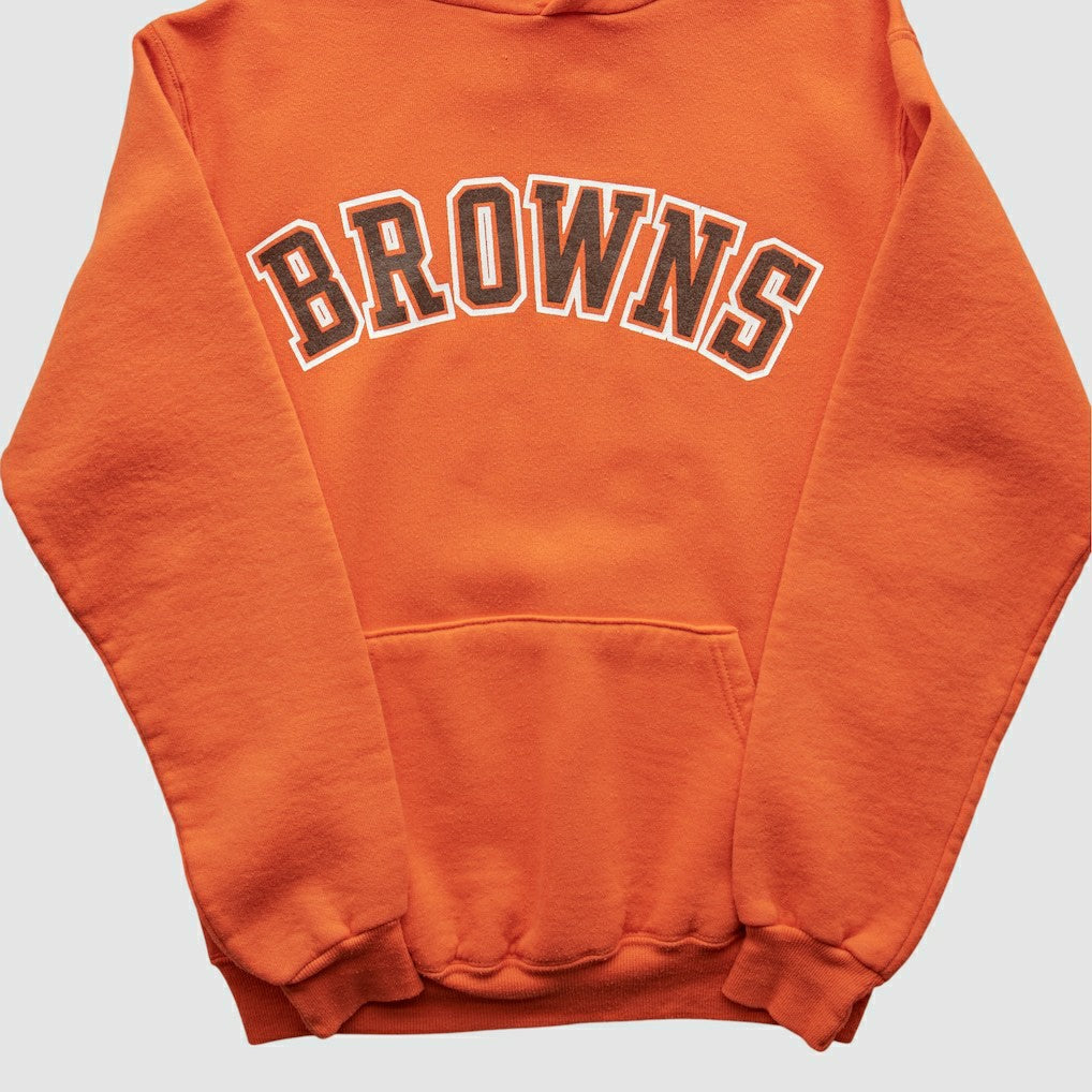 Russell 90s Hooded Pullover Sweatshirt - Cleveland Browns