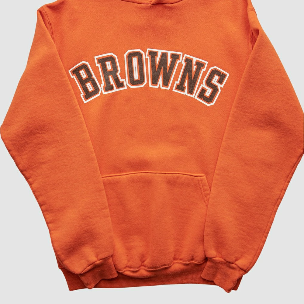 Russell 90s Hooded Pullover Sweatshirt - Cleveland Browns