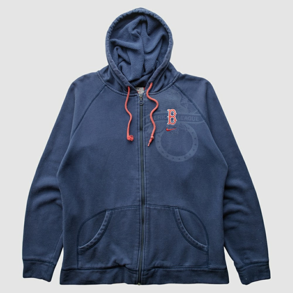 MLB Boston Red Sox Nike 2000s Hooded Full Zip Sweatshirt