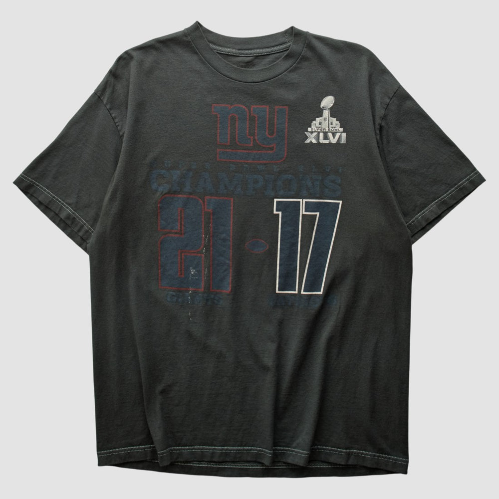 Superbowl XLVI 2012 T-shirt - New York Giants