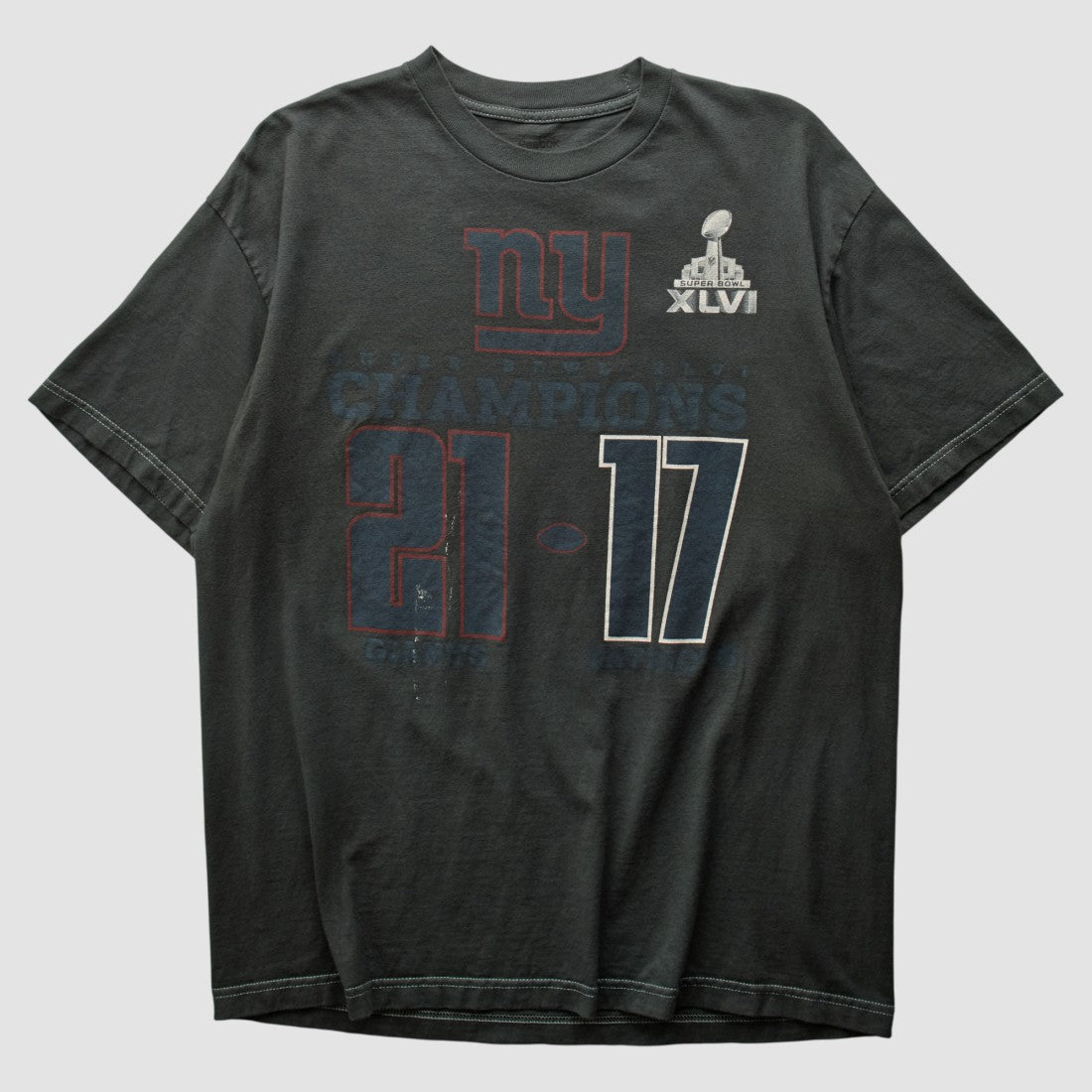 Superbowl XLVI 2012 T-shirt - New York Giants