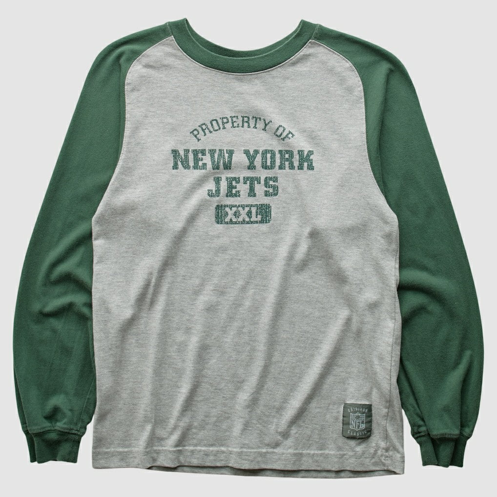 Grid Iron 2000s Long Sleeve T-shirt - New York Jets