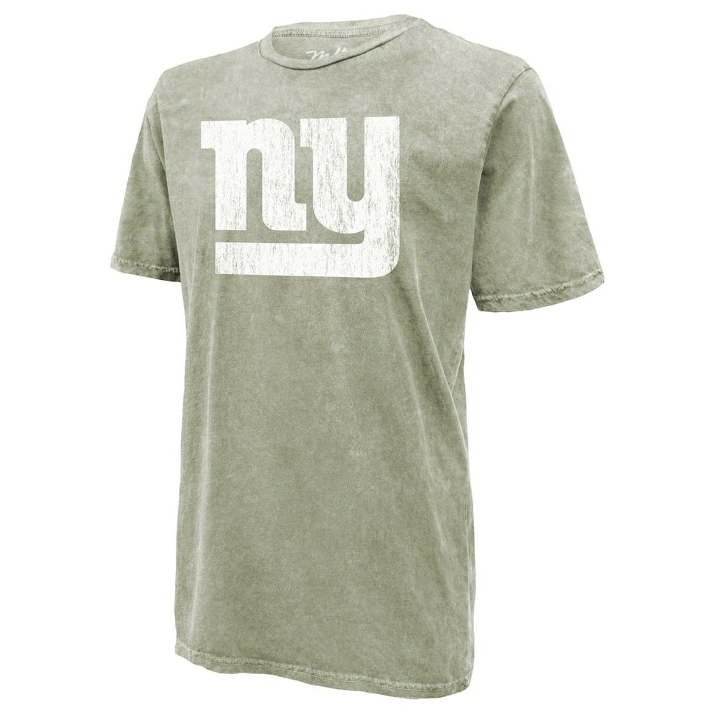 Jaxson Dart  Majestic Threads Mineral Wash Name & Number T-Shirt - New York Giants