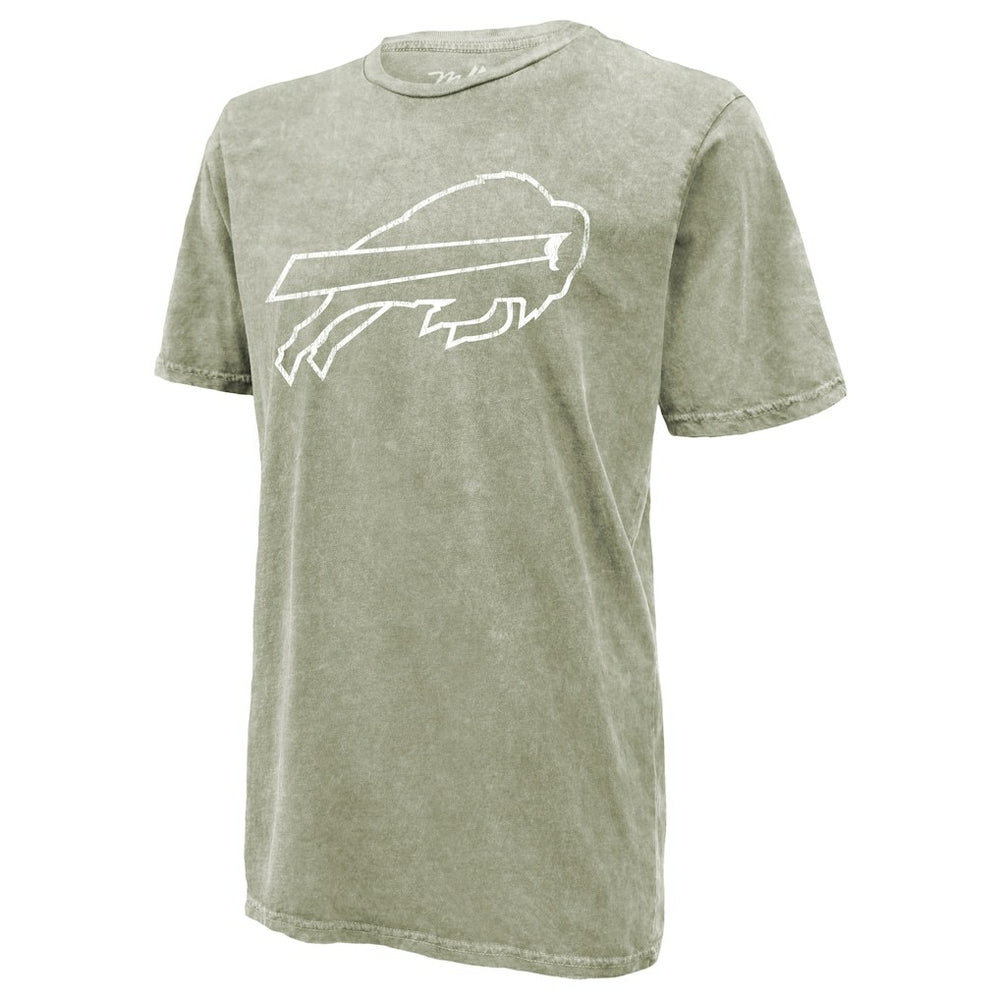 Josh Allen  Majestic Threads Mineral Wash Name & Number T-Shirt - Buffalo Bills