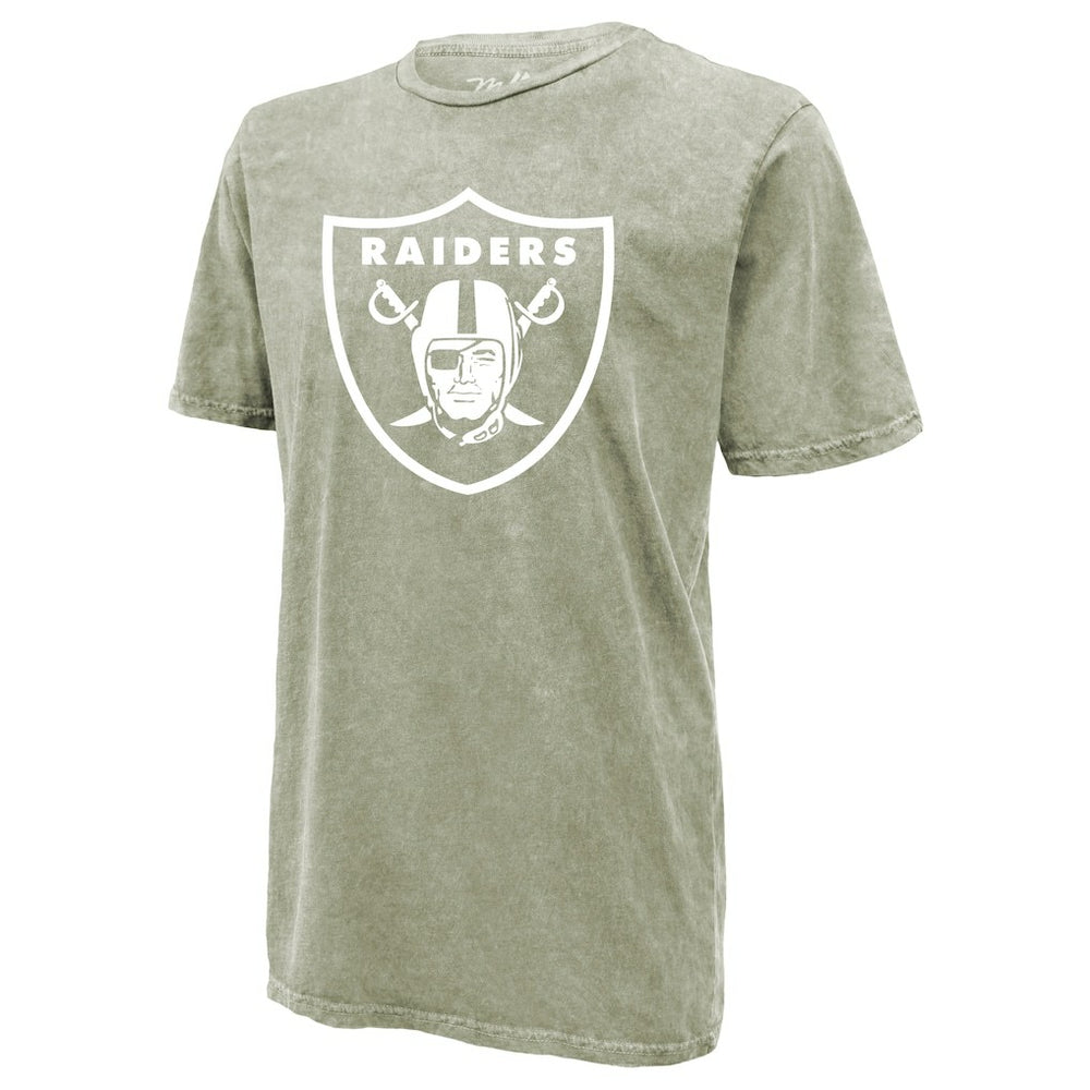 Brock Bowers  Majestic Threads Mineral Wash Name & Number T-Shirt - Las Vegas Raiders