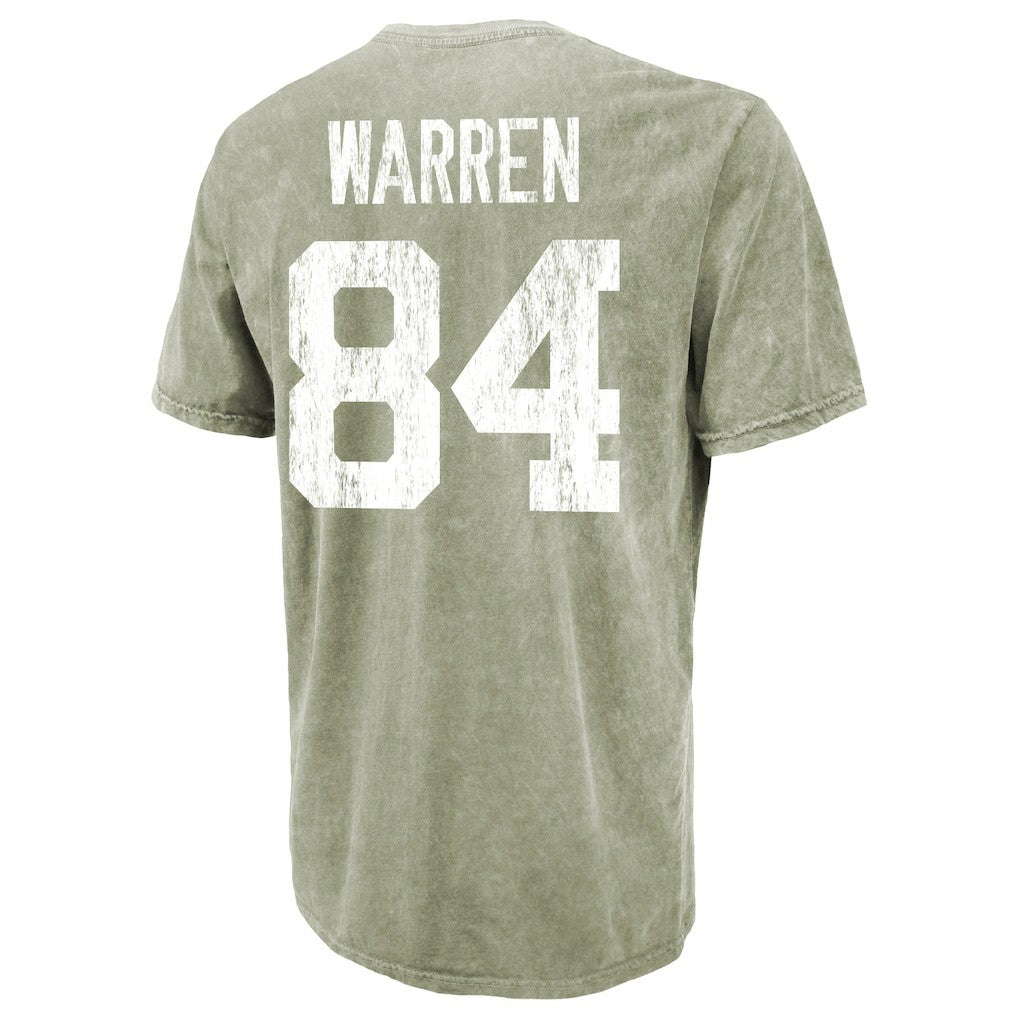 Tyler Warren  Majestic Threads Mineral Wash Name & Number T-Shirt - Indianapolis Colts
