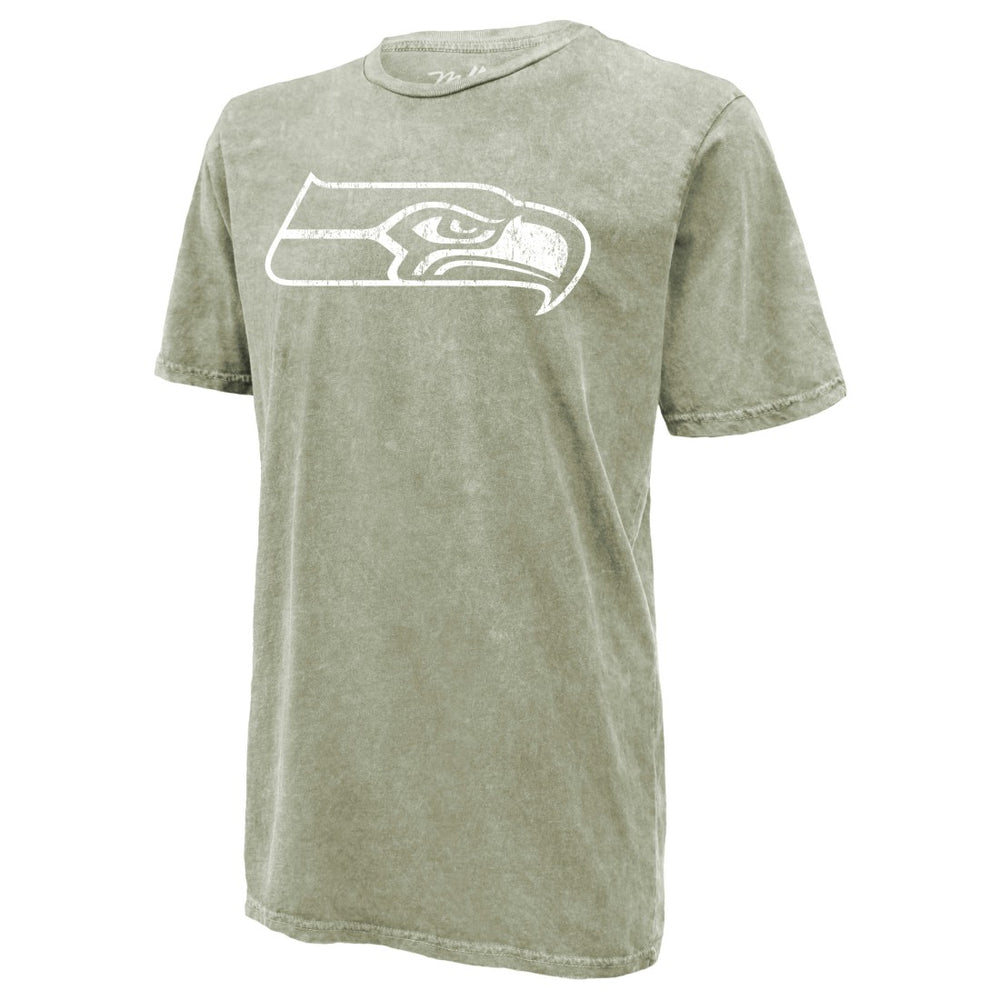 Jaxon Smith-Njigba  Majestic Threads Mineral Wash Name & Number T-Shirt - Seattle Seahawks