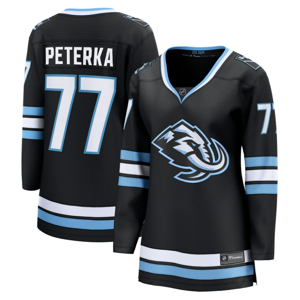 NHL Black JJ Peterka Utah Mammoth Fanatics Women's Home Breakaway Jersey