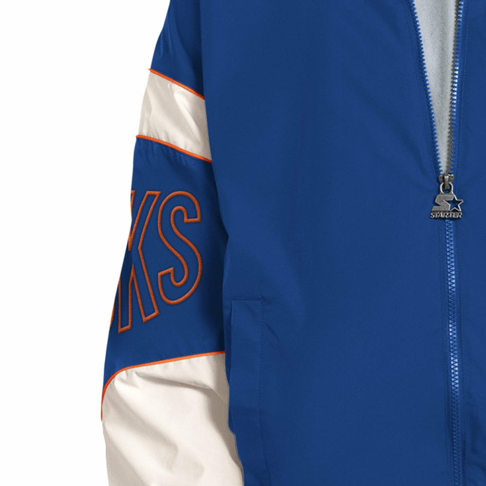 NBA New York Knicks Starter The Gust Full-Zip Hooded Jacket
