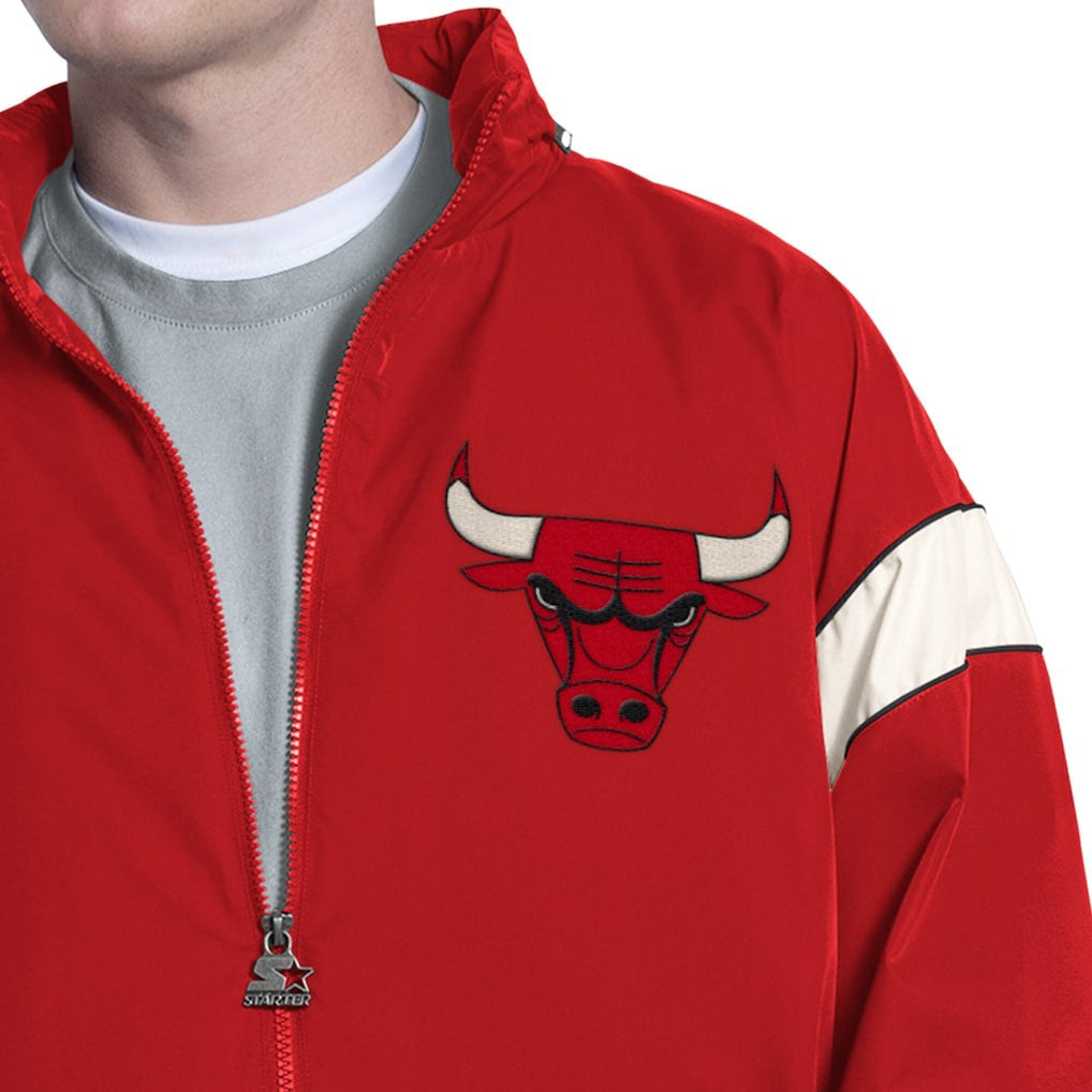 NBA Chicago Bulls Starter The Gust Full-Zip Hooded Jacket