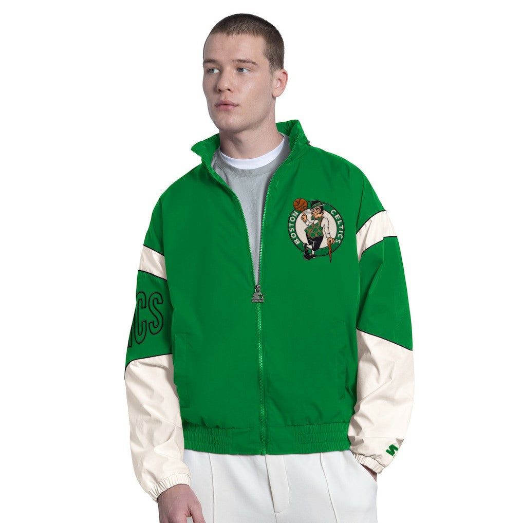 NBA Boston Celtics Starter The Gust Full-Zip Hooded Jacket