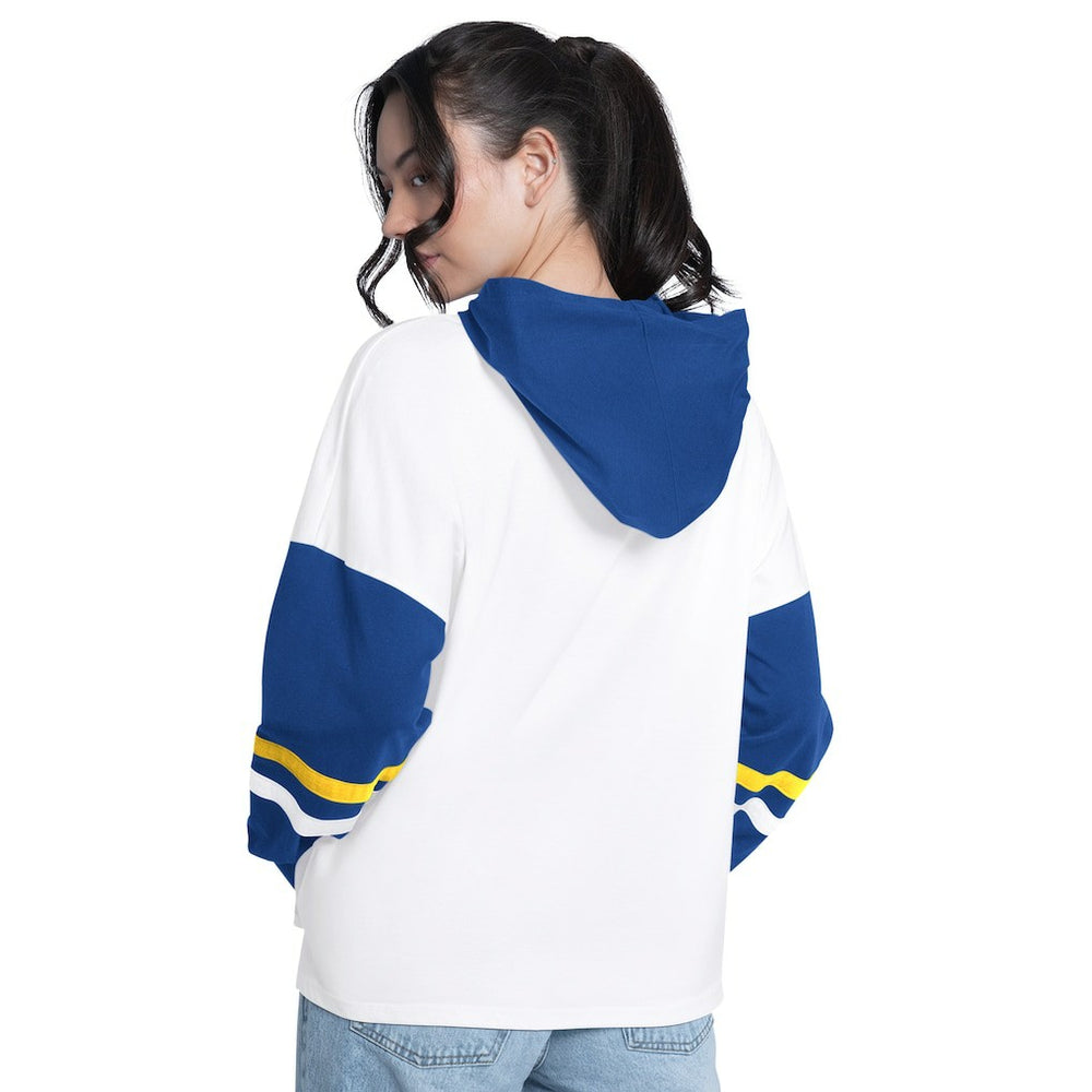 NBA Golden State Warriors G-III 4Her by Carl Banks Women's Key Player Oversized Hooded Long Sleeve T-Shirt sale