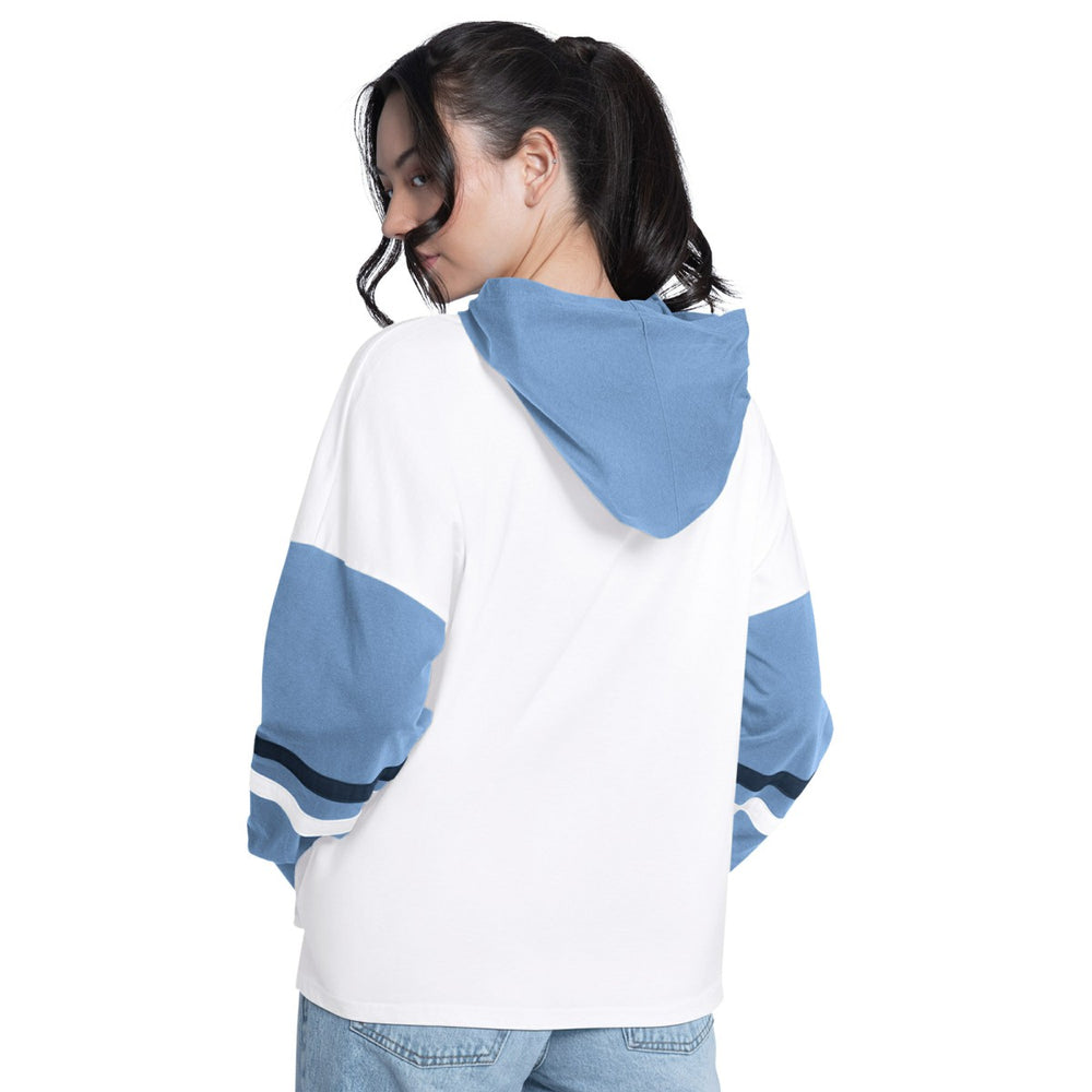 NBA Memphis Grizzlies G-III 4Her by Carl Banks Women's Key Player Oversized Hooded Long Sleeve T-Shirt
