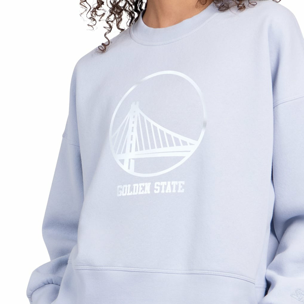NBA Golden State Warriors Starter Women's Pastel Boxy Sweatshirt sale
