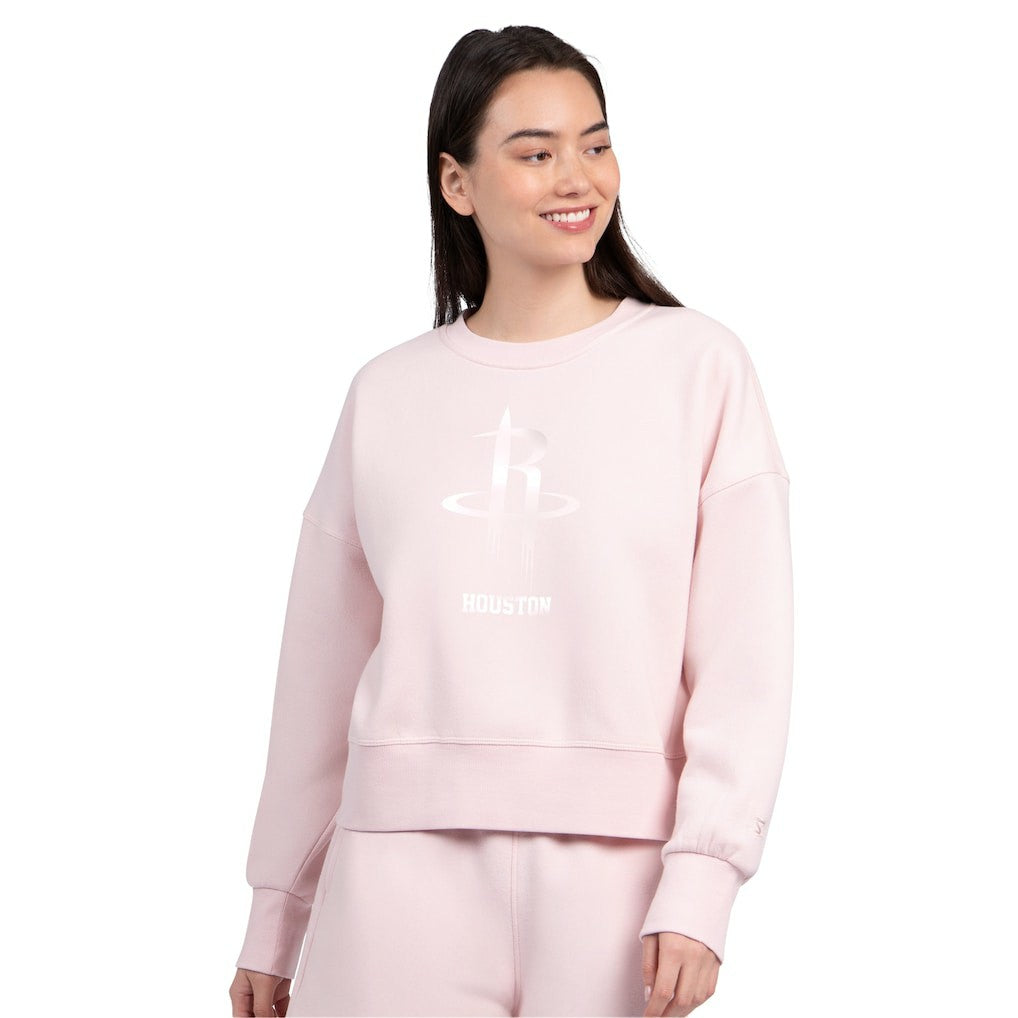 NBA Houston Rockets Starter Women's Pastel Boxy Sweatshirt sale