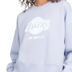 NBA Los Angeles Lakers Starter Women's Pastel Boxy Sweatshirt
