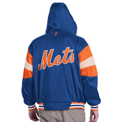 MLB New York Mets Pro Player Legacy Lightweight Full-Zip Hooded Jacket
