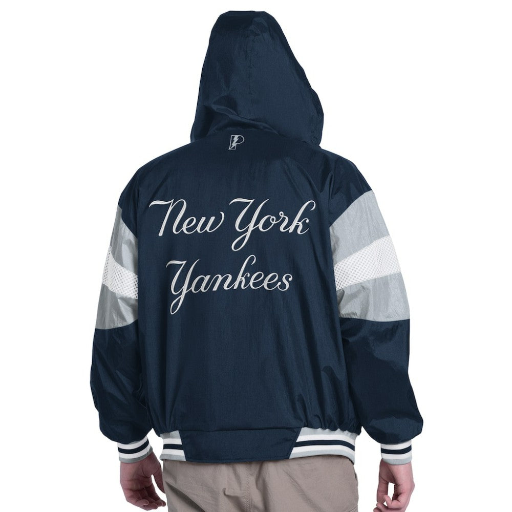 MLB New York Yankees Pro Player Legacy Lightweight Full-Zip Hooded Jacket