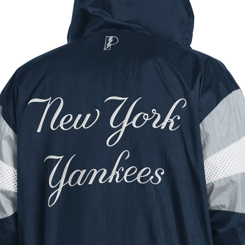 MLB New York Yankees Pro Player Legacy Lightweight Full-Zip Hooded Jacket