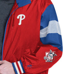 MLB Philadelphia Phillies Pro Player Legacy Lightweight Full-Zip Hooded Jacket